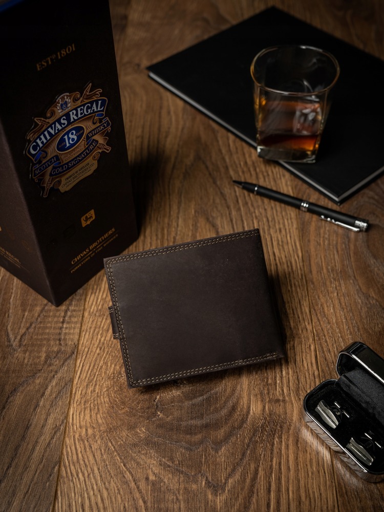 Гаманець чоловічий Buffalo Wild N992L-B-MHU BROWN Гаманець чоловічий Buffalo Wild N992L-B-MHU BROWN